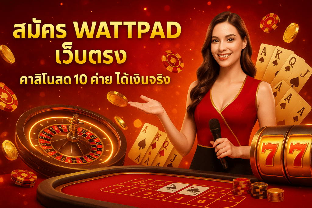 สมัคร WATTPAD เว็บตรง